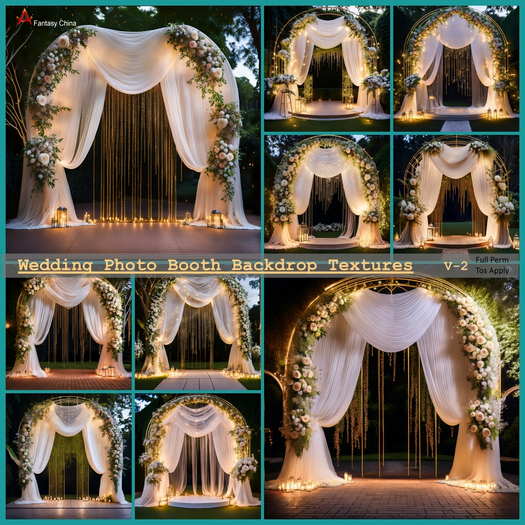 * Wedding Backdrop Textures