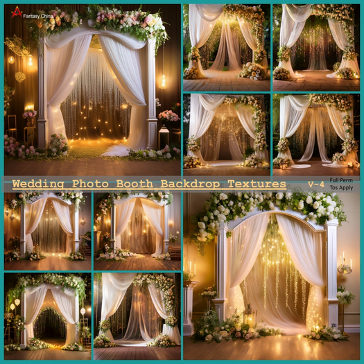 * Wedding Backdrop Textures