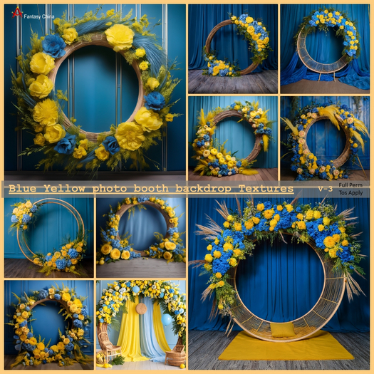 Wedding Hoops backdrop Textures