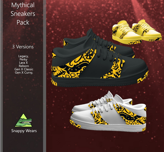 Snappy // Mythical Sneakers Pack