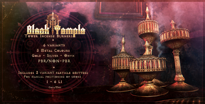 /Vae Victis\ - "Black Temple" - Tower Incense Burner