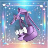 Lilac Bow Heels Kupra