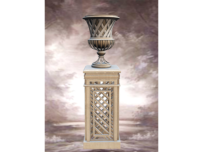 studio shading-lattice urn