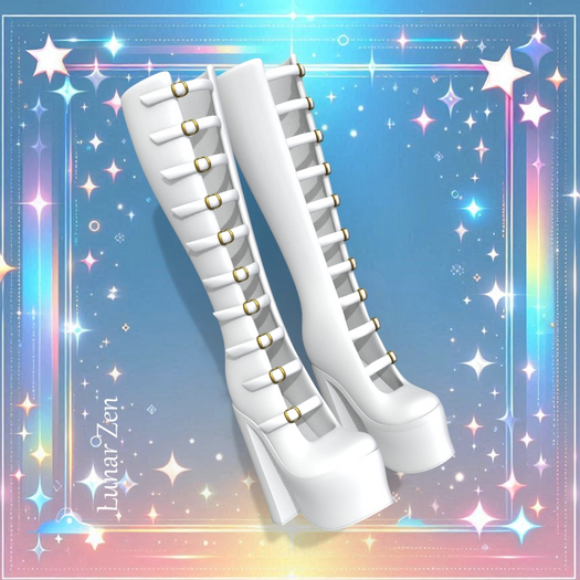 White Roleplay Boots Legacy