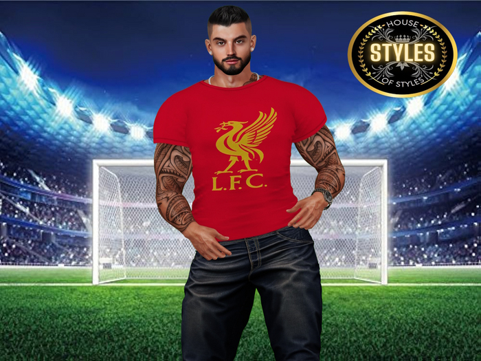 Liverpool F.C. Men's T-Shirt (Red) 
