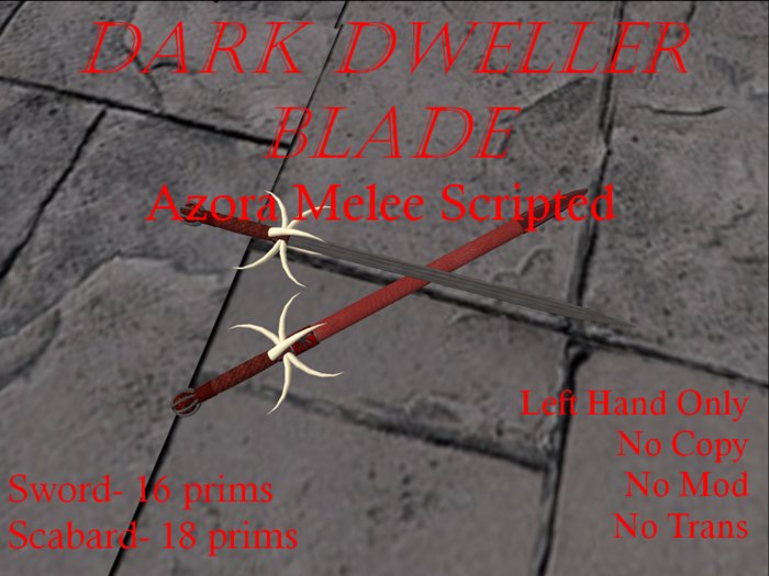 Azora Deep Dweller Blade Levels 1-10
