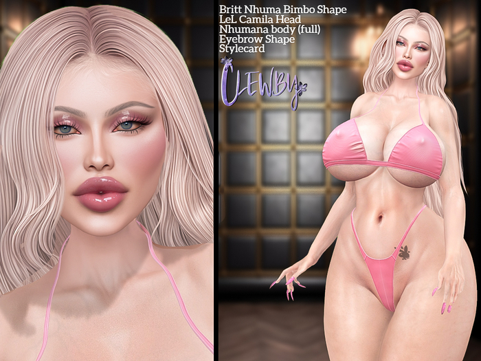 Clewby - Britt Nhuma Bimbo Shape (Camila)