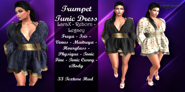 SpellBound Trumpet Tunic Dress