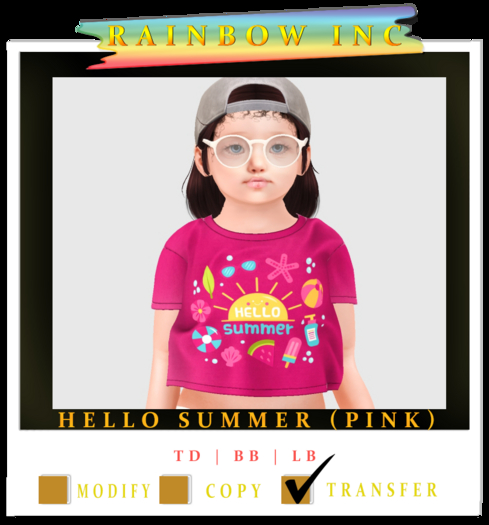 Rainbow Inc Summer Pink (Boxed)
