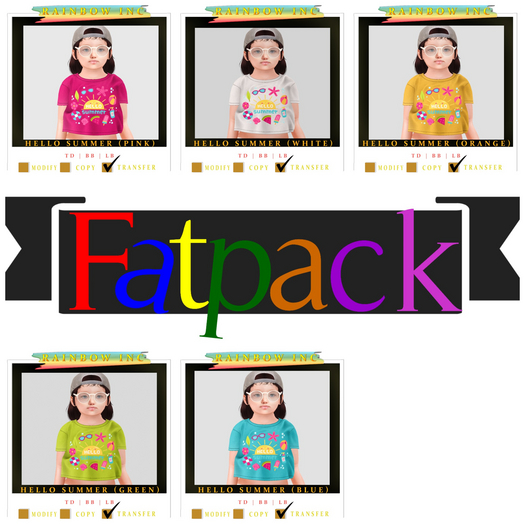 Rainbow Inc Summer Fatpack (Boxed)