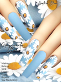 NB* MARGARITA BLUE NAILS