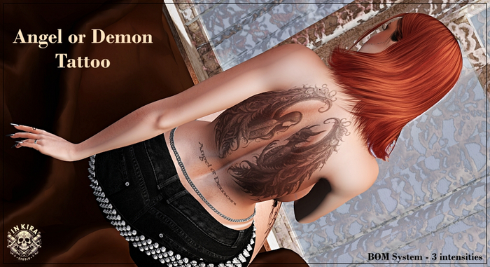 Angel or Demon Tattoo - InKira Studio