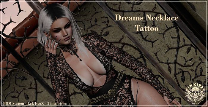 Dreams Necklace Tattoo - InKira Studio