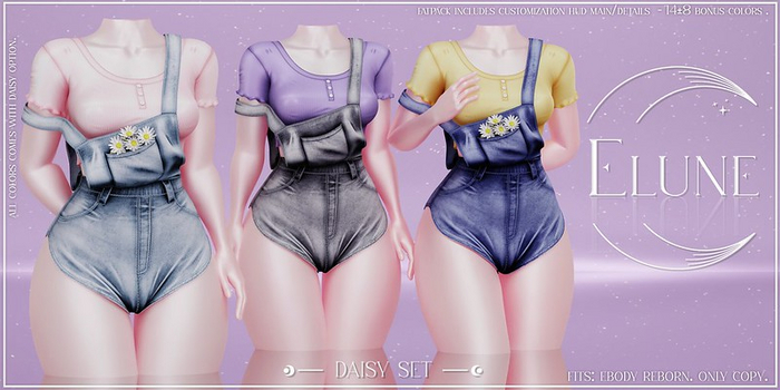 Elune. Daisy Shirt - FATPACK