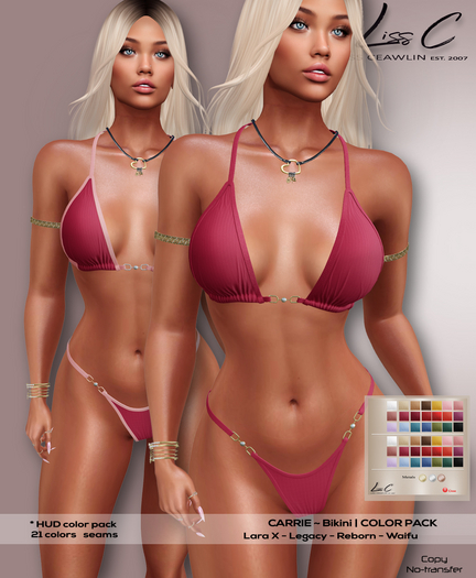 .:LC:. Carrie ~ Bikini with HUD [add] mauwe