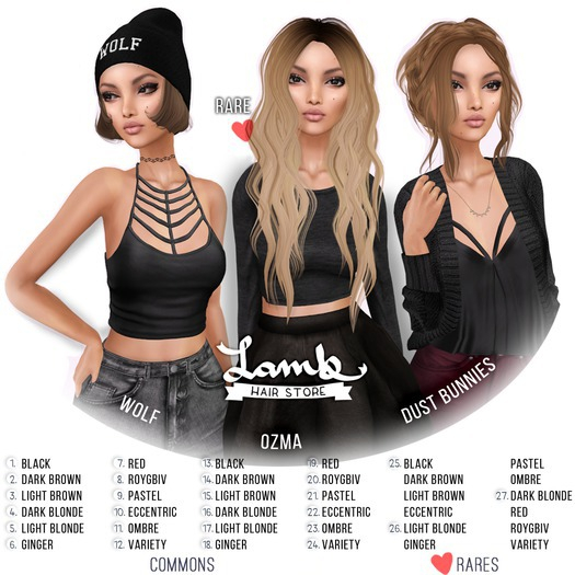 Lamb. Ozma - Pack 1 - RARE