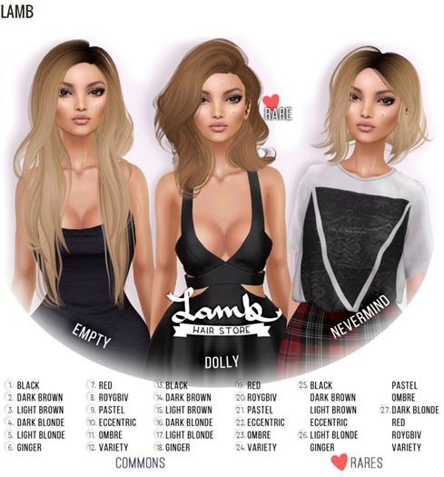 Lamb. Empty - Black Pack