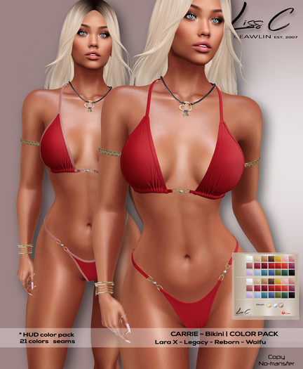 .:LC:. Carrie ~ Bikini with HUD [add] red