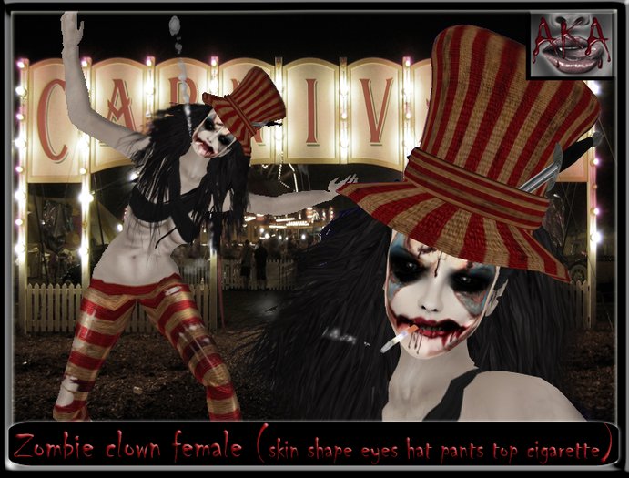 ..::AKA::.. Zombie clown female