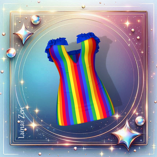 Pride Ruffle Dress Reborn