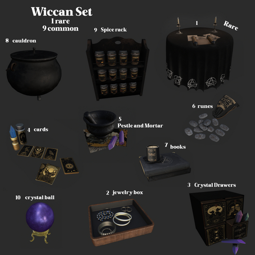 6. {CC} - Wiccan Bag of Runes