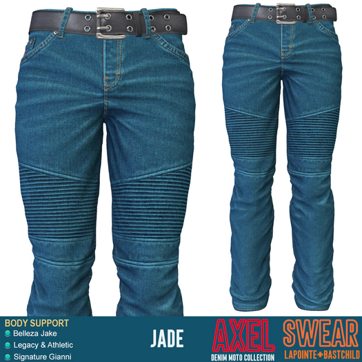 Denim Jeans - Axel - MOTO JADE