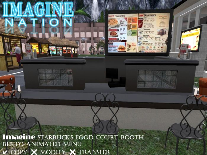 Imagine Timmies Food Court Booth