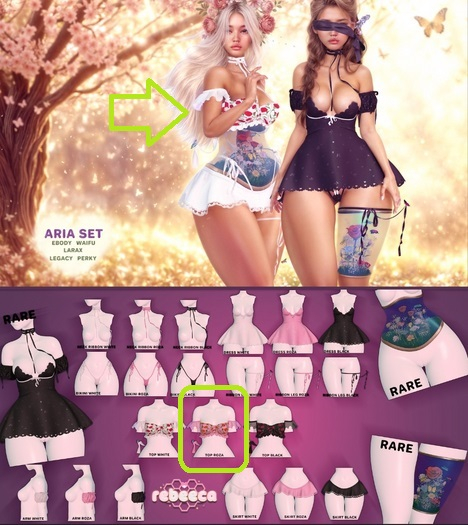 {reBEEca} - Aria Top Roza - eBody