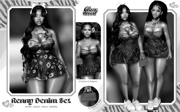 $GW$ Renny Denim Set x DEMO