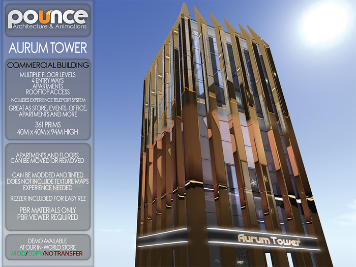 POUNCE - Commercial Building - Aurum Tower