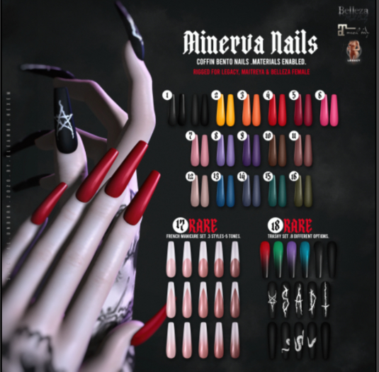 -SU!- Minerva Nails #17 -Legacy- RARE