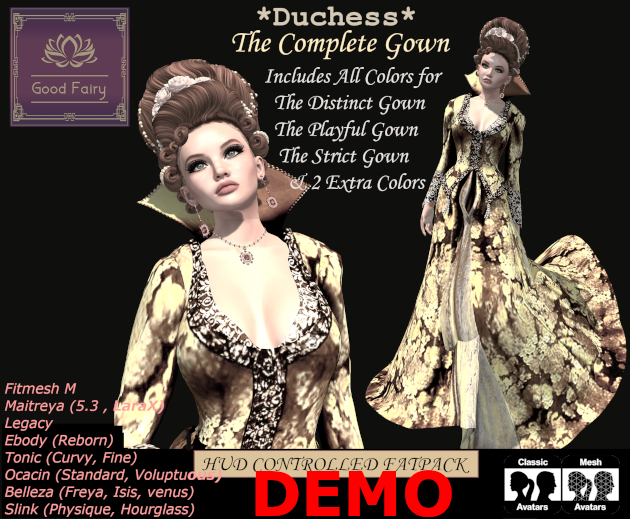 [Good Fairy] - Duchess {Gown} *DEMO*