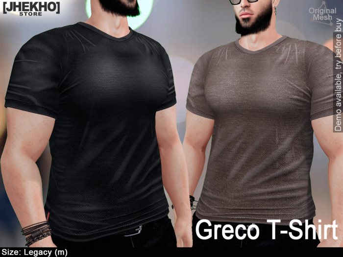 JHEKHO - Greco T-shirt -  Fatpack