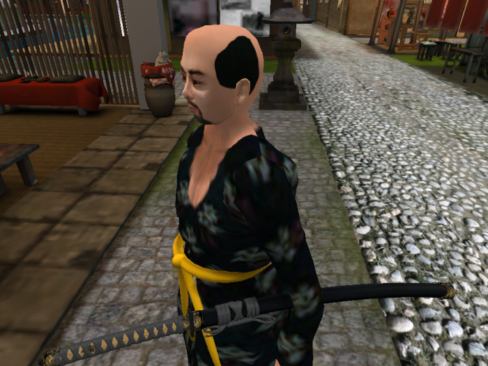 Fallen Samurai - haircut
