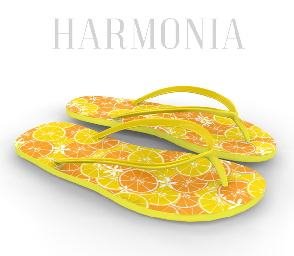 Citrus Flip Flops STAR