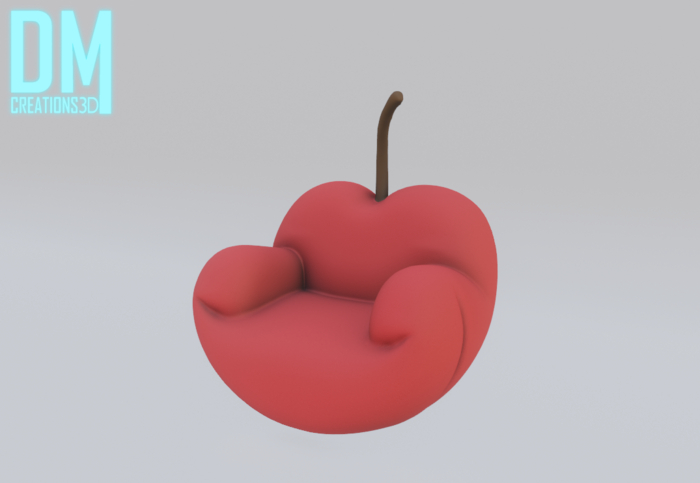 Cherry Couch Full Perm Mesh