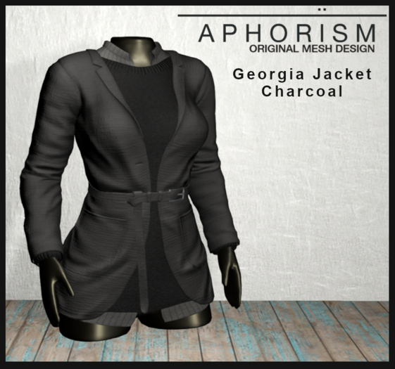 !APHORISM! - Georgia Jacket Charcoal