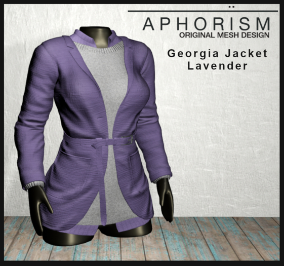 !APHORISM! - Georgia Jacket Lavender
