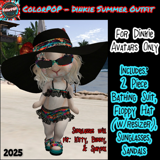 ColorPOP - Dinkie Summer Outfit (ADD to Unpack)