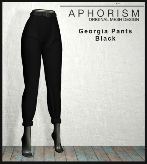 !APHORISM! - Georgia Pants Black