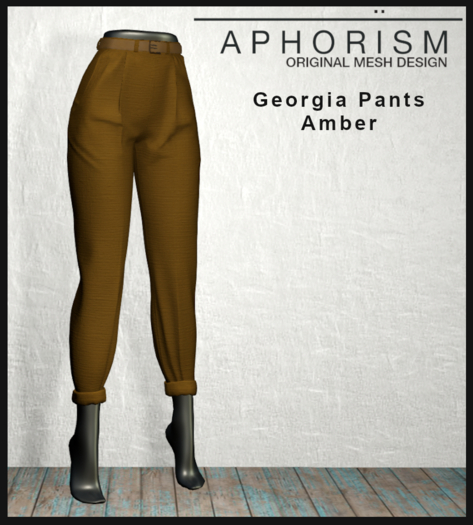 !APHORISM! - Georgia Pants Amber