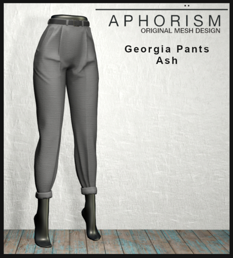 !APHORISM! - Georgia Pants Ash