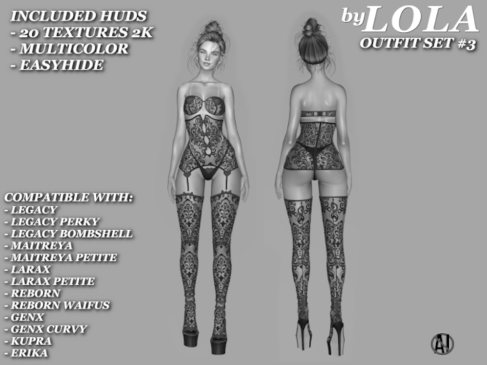 {By LOLA} Outfit Set #3 DEMO