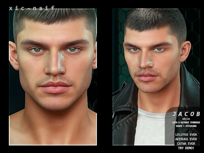 SHAPE - xic-naif - JACOB SKIN (wear to unpack)