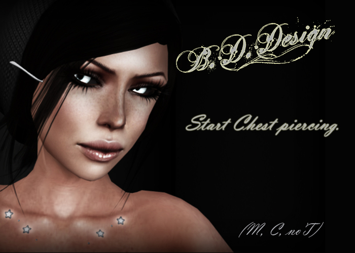 .::B.D.Design::.Star chest piercing