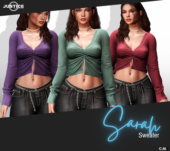 [JUSTICE] SARAH SWEATER - REBORN