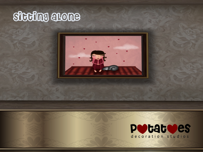 Potatoes Decoration -  Sitting Alone