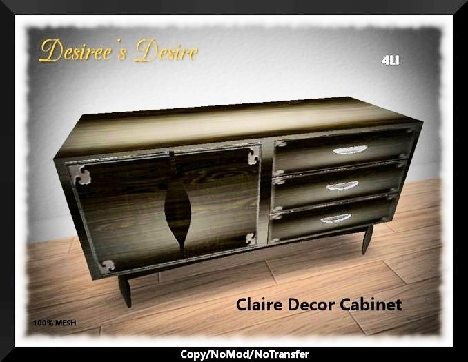 ::::Desiree's Desire:::: Claire Decor Cabinet