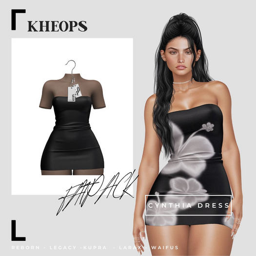 Kheops  /\ - CYNTHIA - DRESS - FATPACK