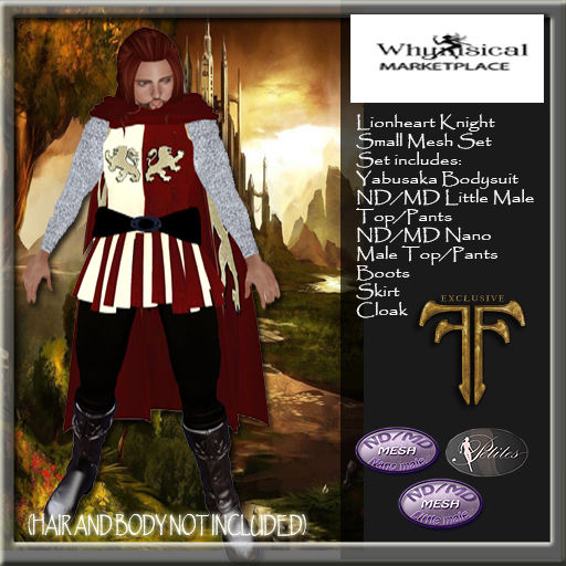 Lionheart Knight Small Mesh Set FF 2025 (BOXED)